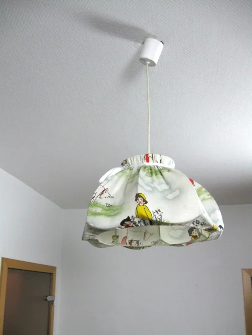 70er Kinderzimmerlampe Heidi