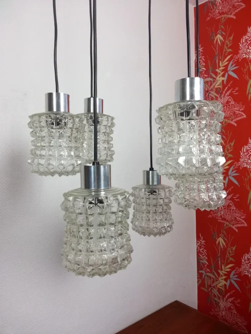 70er Kaskadenlampe