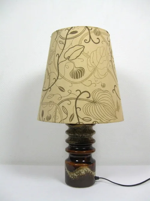 70er Tischlampe