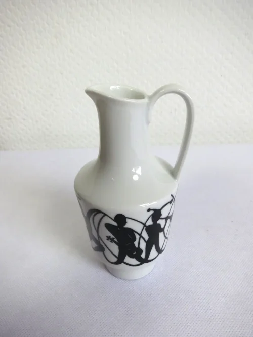 Bild 2 von 60er Henkelvase Musiker