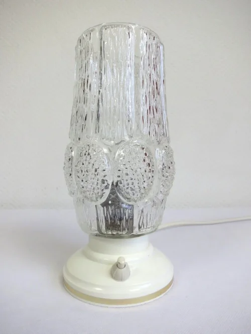 70er Nachttischlampe