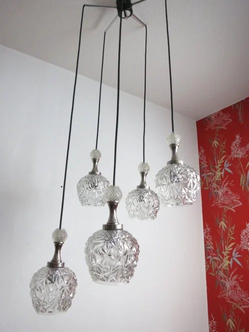 70er Kaskadenlampe