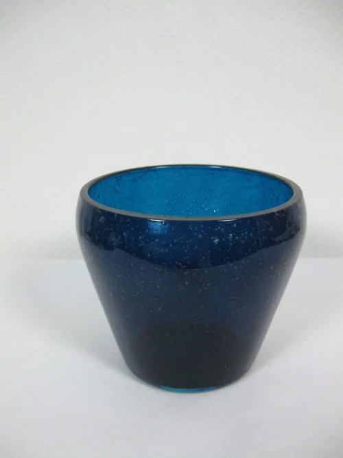 70er Blumenvase Kugelvase