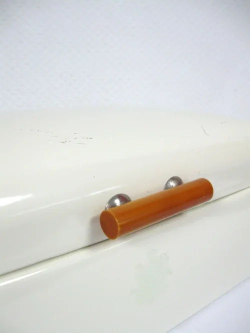 Bild 7 von Jugendstil Emaille-Brotkasten