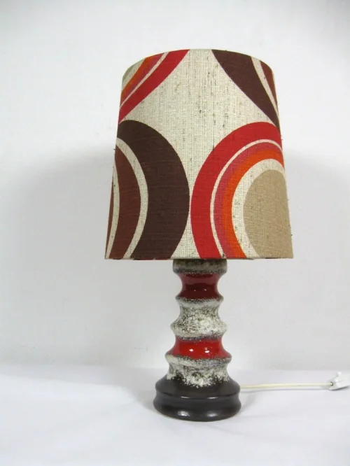 70er Tischlampe