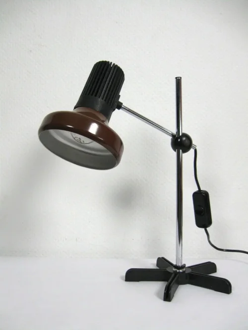 70er Schreibtischlampe