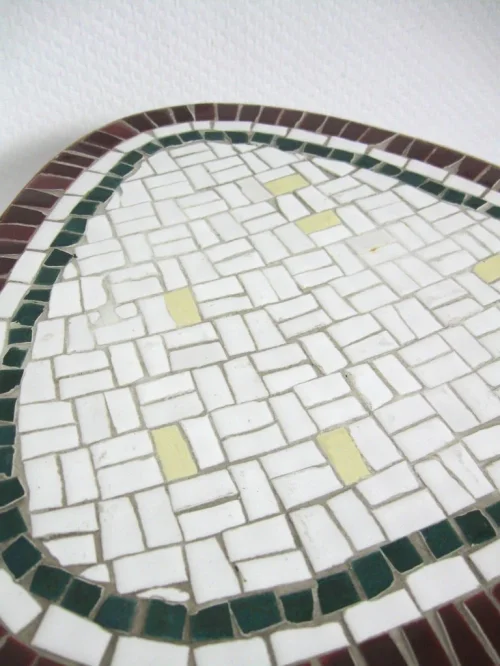 Bild 3 von 50er Blumenschemel Mosaik