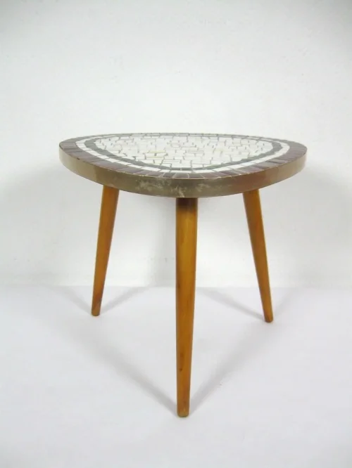 Bild 5 von 50er Blumenschemel Mosaik