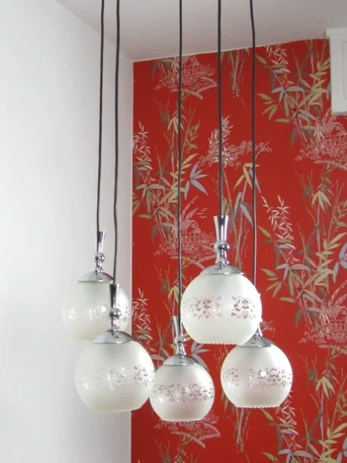70er Kaskadenlampe