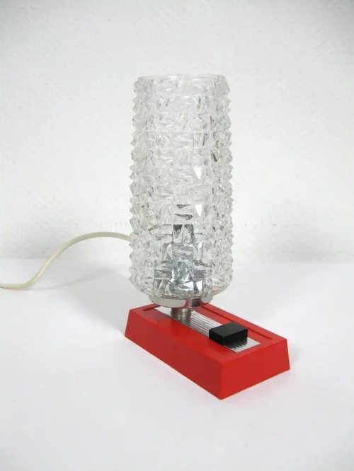 70er Nachttischlampe