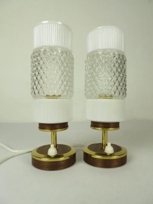 60er Nachttischlampe