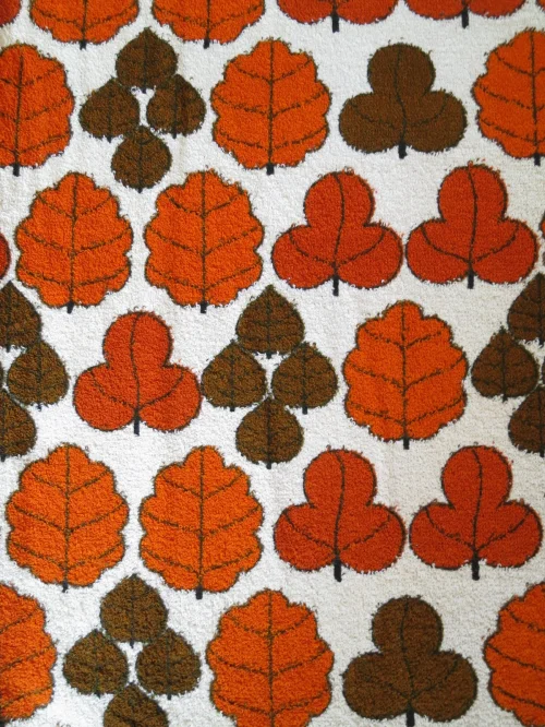 70er Gardine Frottée