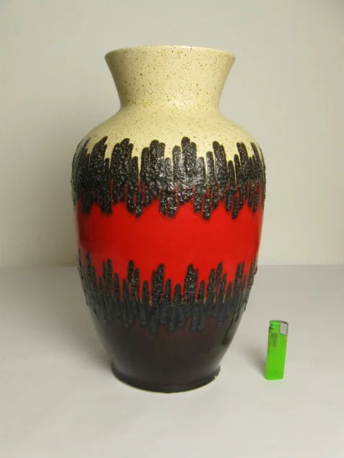 70er Bodenvase Lava Bay
