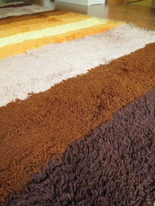 Bild 3 von 70er Flokati Teppich