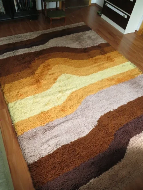 Bild 6 von 70er Flokati Teppich