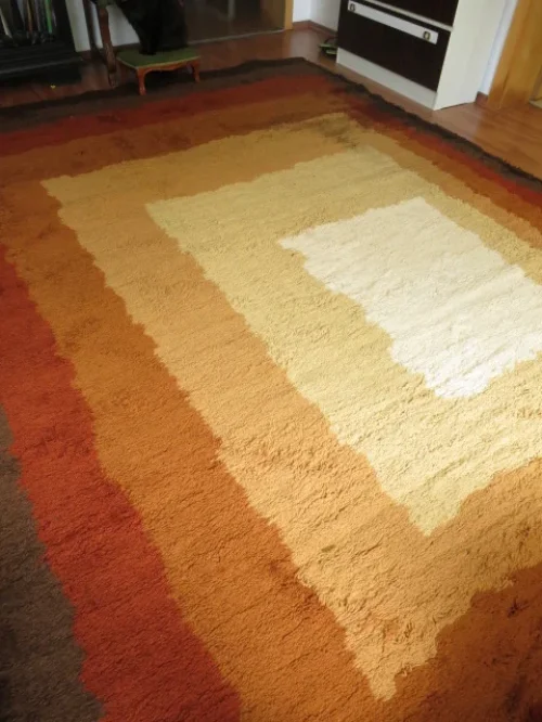 Bild 2 von 70er Schurwolle Teppich