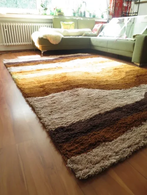 Bild 3 von 70er Schurwolle Teppich