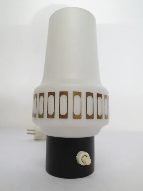 70er Nachttisch Lampe