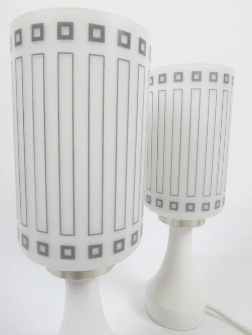70er Nachttischlampen