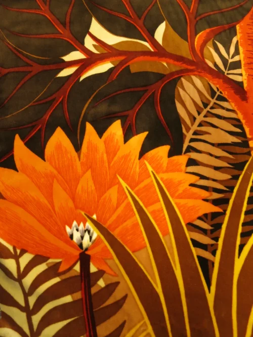 Bild 4 von 70er Samtstoffstück