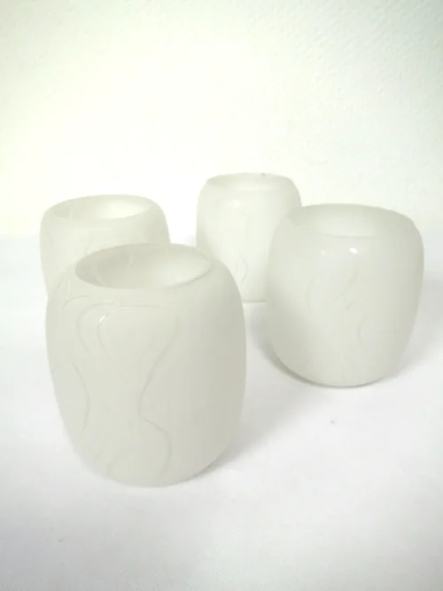 50er Lampenschirme Glas