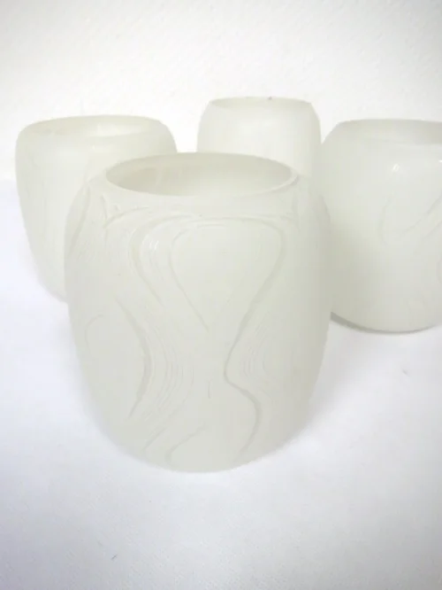 Bild 2 von 50er Lampenschirme Glas