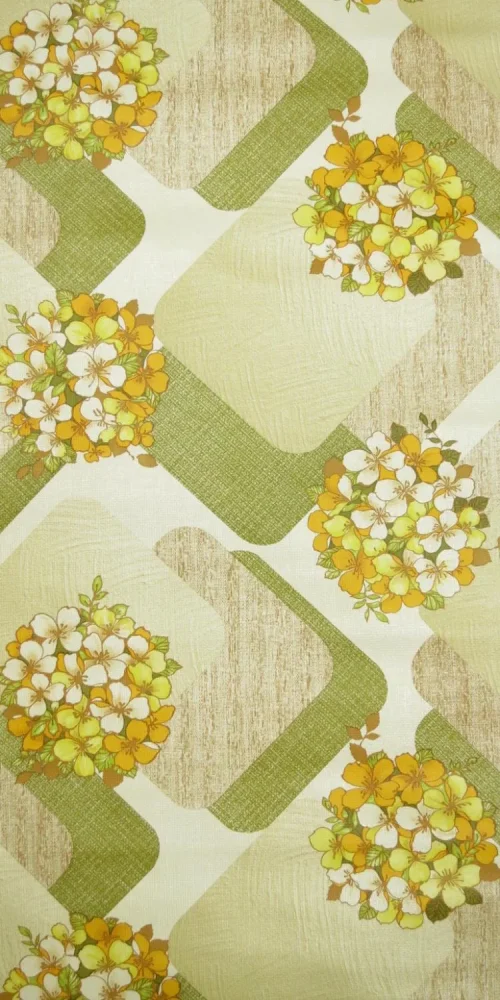 Papier peint Geometrik Flower