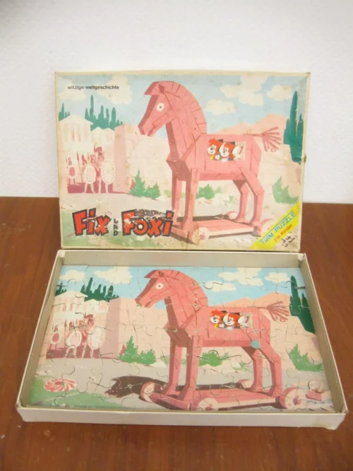 Puzzle Fix et Foxi pour enfants