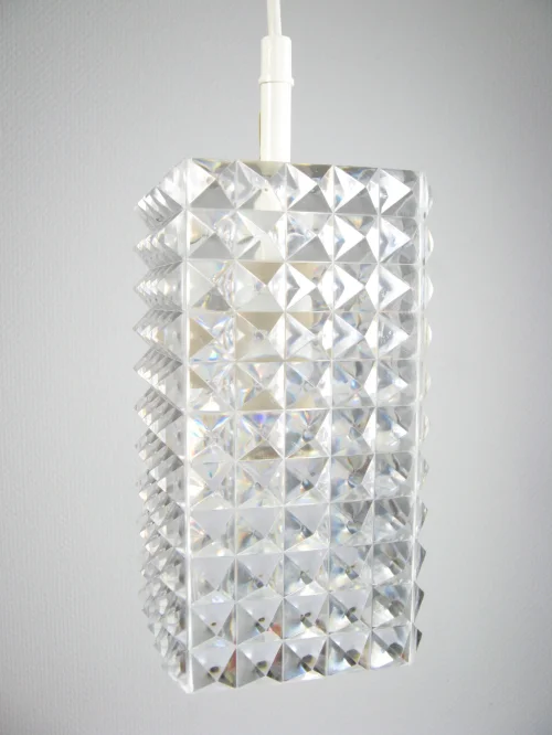 70er Prismenlampe