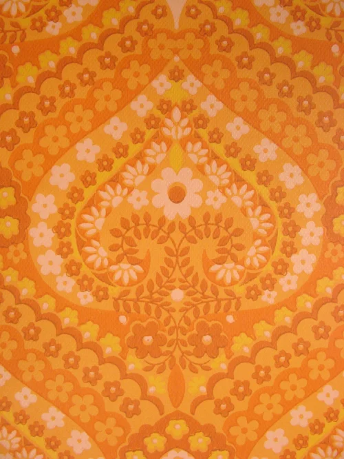 Bild 2 von Tapete Orange Heart
