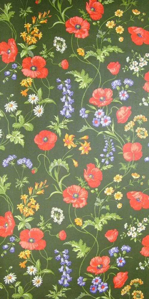 Tapete Wiesenblumen