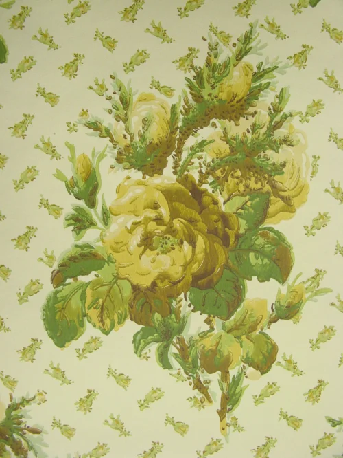 Bild 3 von Wallpaper Röslein Gelb