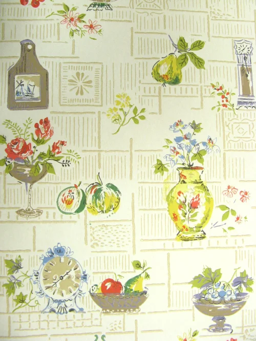 Bild 3 von Tapete Fifties Kitchen