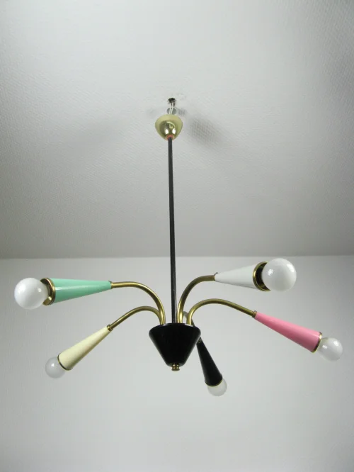 50er Sputnik Lampe