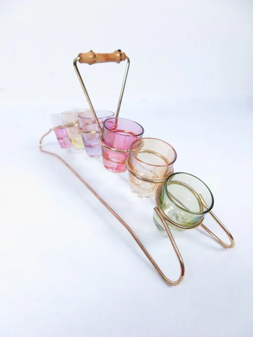 50s Schappsglässchen colored