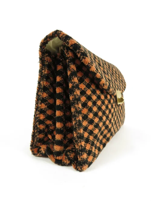 Bild 3 von 70s toilet bag orange black