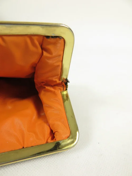 Bild 6 von 70s toilet bag orange black