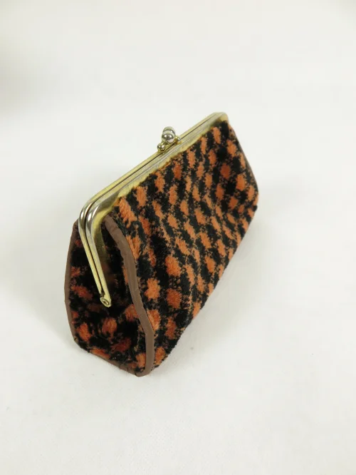 Bild 7 von 70s toilet bag orange black