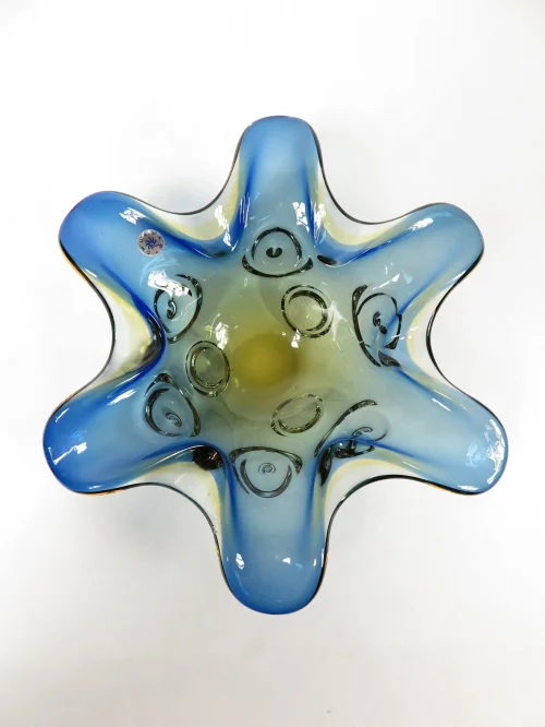 Bild 1 von 70er Muranoglas Obstschale