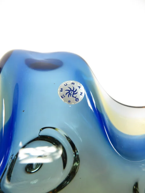 Bild 6 von 70er Muranoglas Obstschale