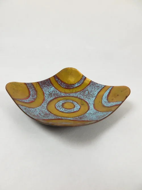 70s enamel bowl