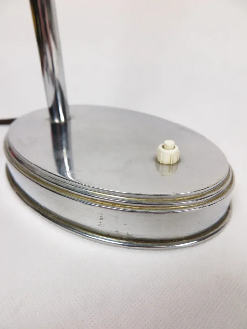 Bild 7 von Art-Deco Chrome Schreibtischlampe