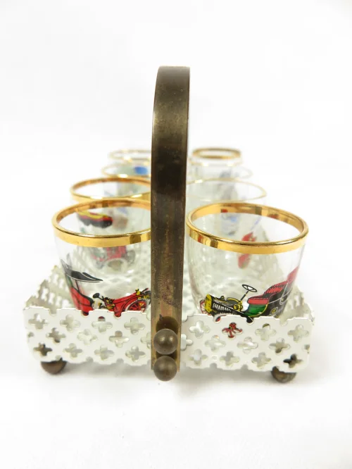 Bild 2 von 50er Sammelgläser mit Tablett