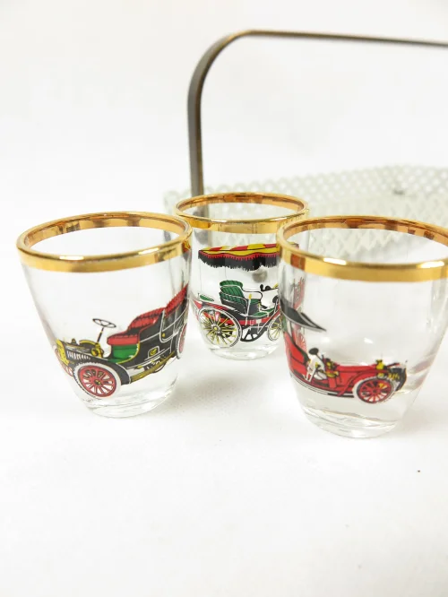 Bild 4 von 50er Sammelgläser mit Tablett