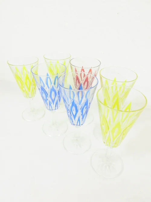 60s champagne glasses VMC