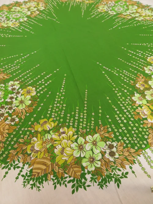 70er Tischdecke Rund