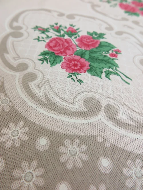 Bild 6 von 60er Tischdecke Rund