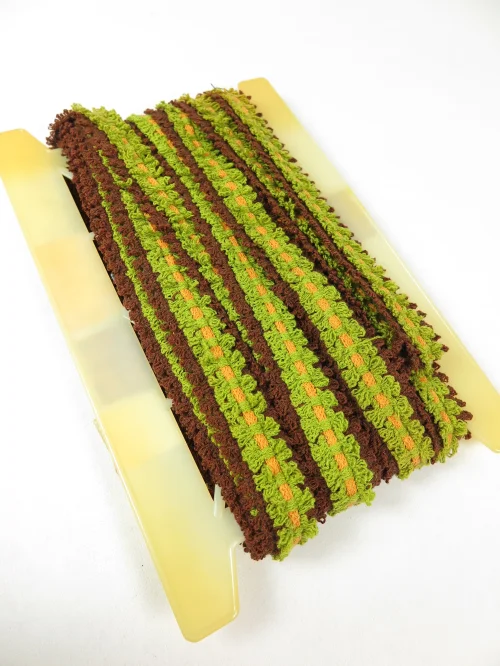 Bild 4 von 70er  Borte, Bordüre, Litze, Spitze, Frotteeborüre