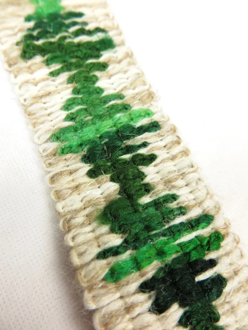 Bild 1 von 70er Gardinenabschluß Borte, Bordüre, Litze