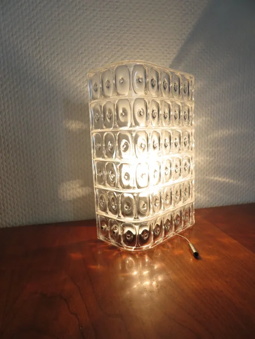 70er Prismenlampe Erko